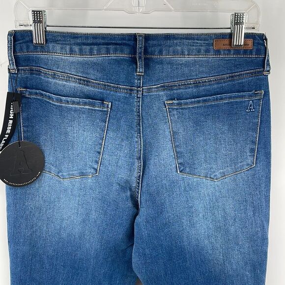 Articles Of Society Bridgette high rise split hem side bell bottom jeans flare - Picture 6 of 12